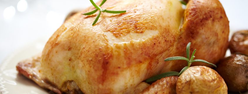 roasted chicken with rosemary