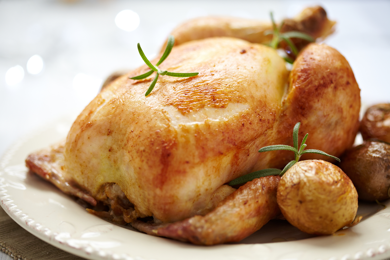 roasted chicken with rosemary