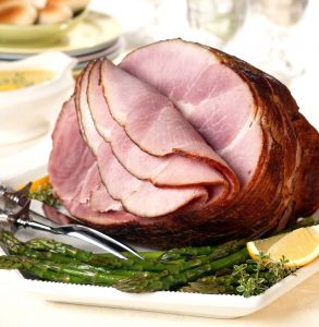 all-natural ham sliced