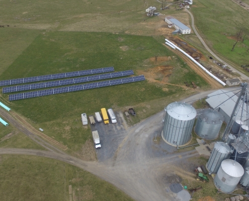 non-gmo mill picture with solar panels