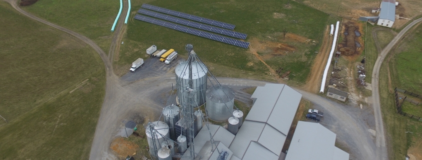 non-gmo mill and solar panels