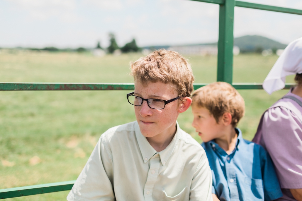 children out in pasture